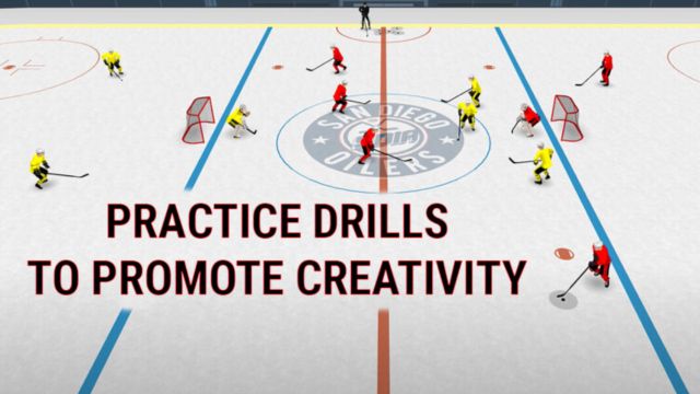 3 Hockey Practice Drills to Promote Creativity