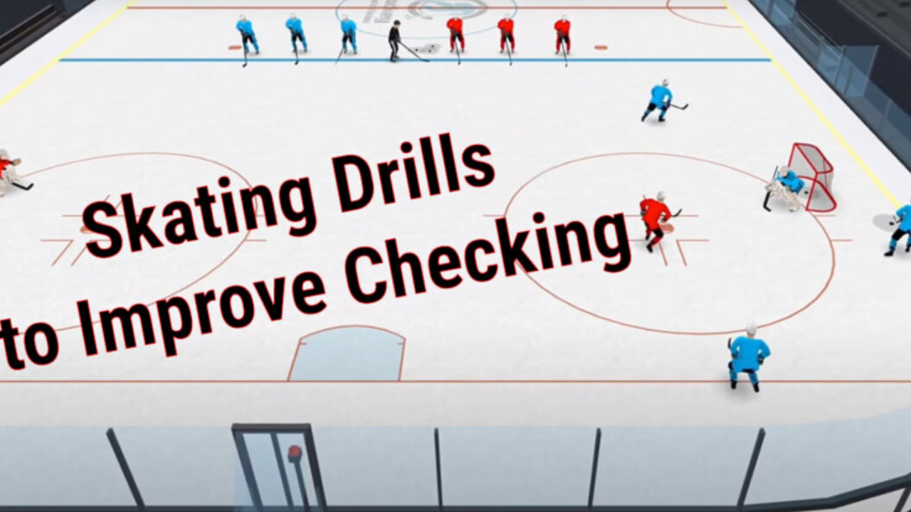 8 Hockey Practice Skating Drills to Improve Checking