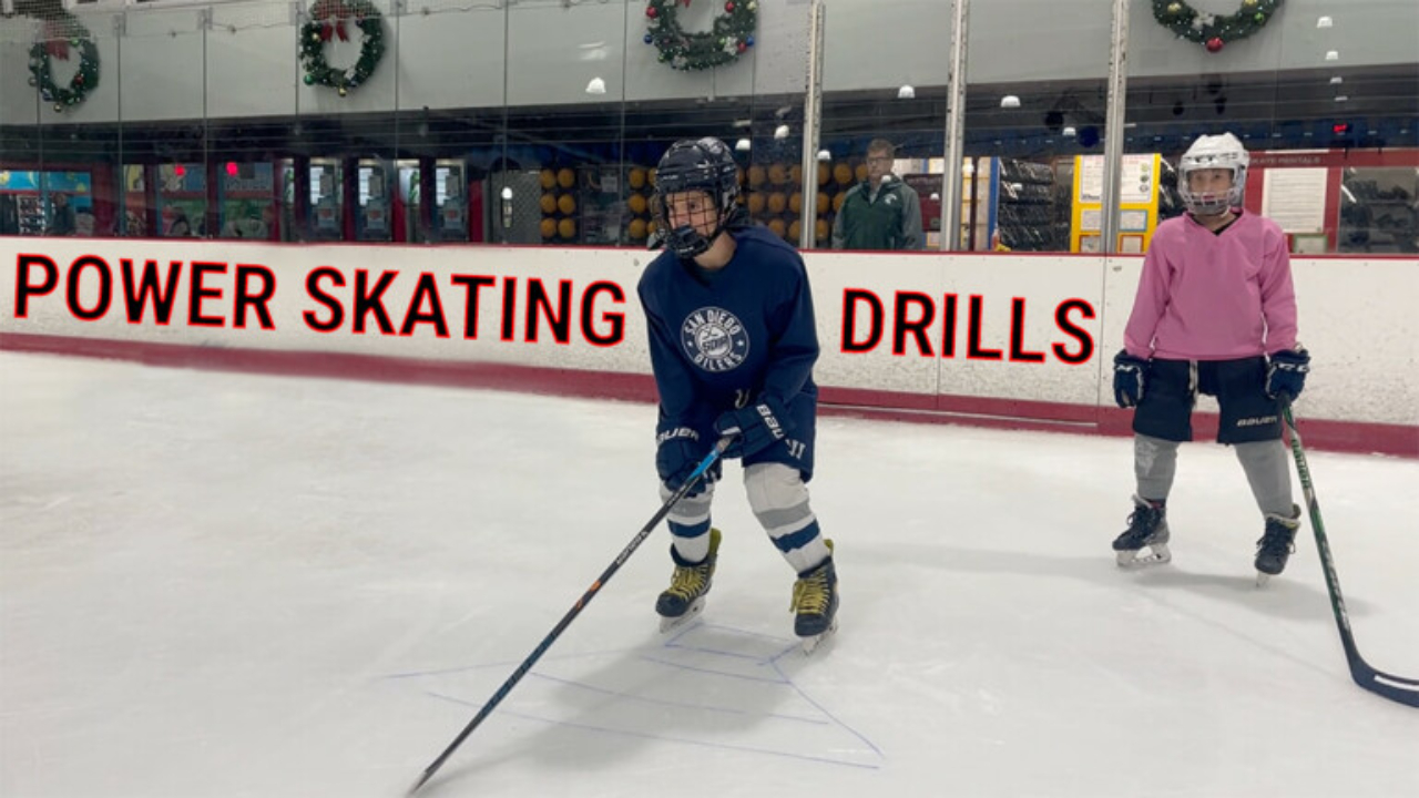 3 Hockey Practice Drills that Focus on Power Skating 3 Hockey Practice Drills that Focus on Power Skating