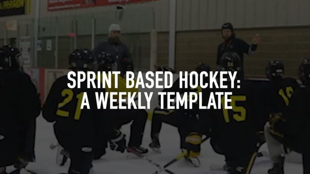 Sprint Based Hockey: a Weekly Template