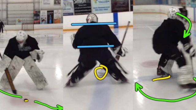 3 Hockey Practice Drills to Improve Goalie Skating