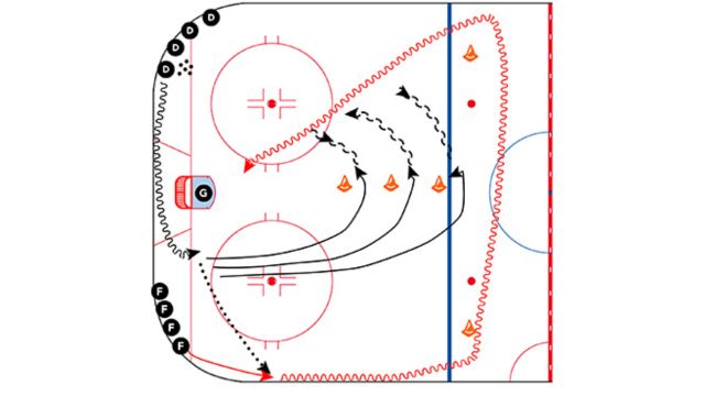 Teaching Gap Control to Youth Hockey Players