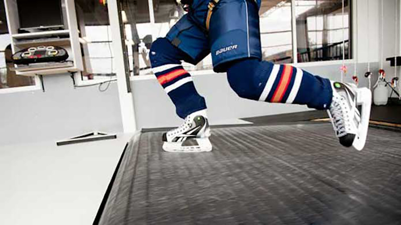 Pros and Cons of Skating on a Treadmill for Hockey Players Pros and Cons of Skating on a Treadmill for Hockey Players