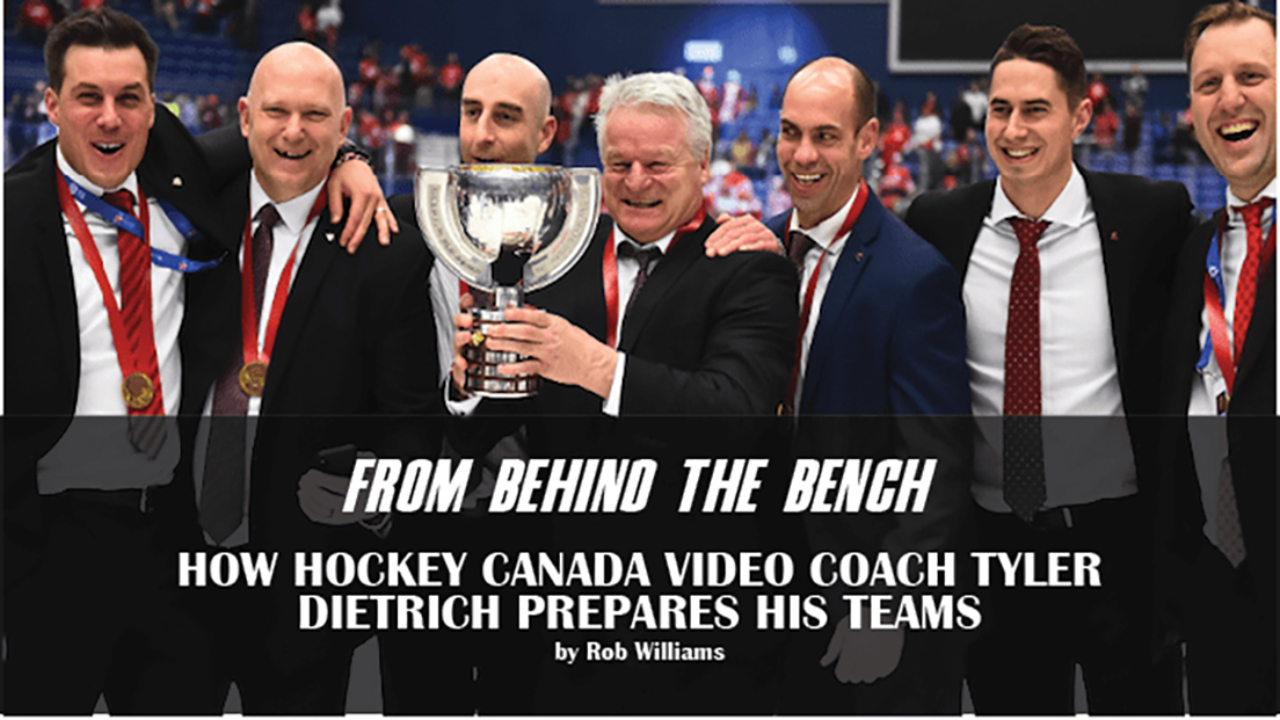 How Hockey Canada video coach Tyler Dietrich prepares his teams