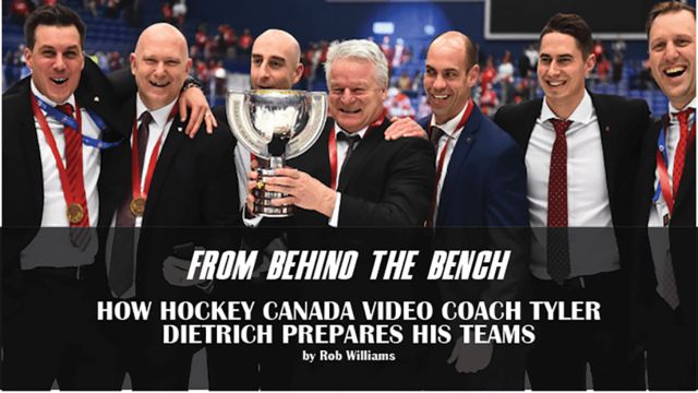 How Hockey Canada video coach Tyler Dietrich prepares his teams