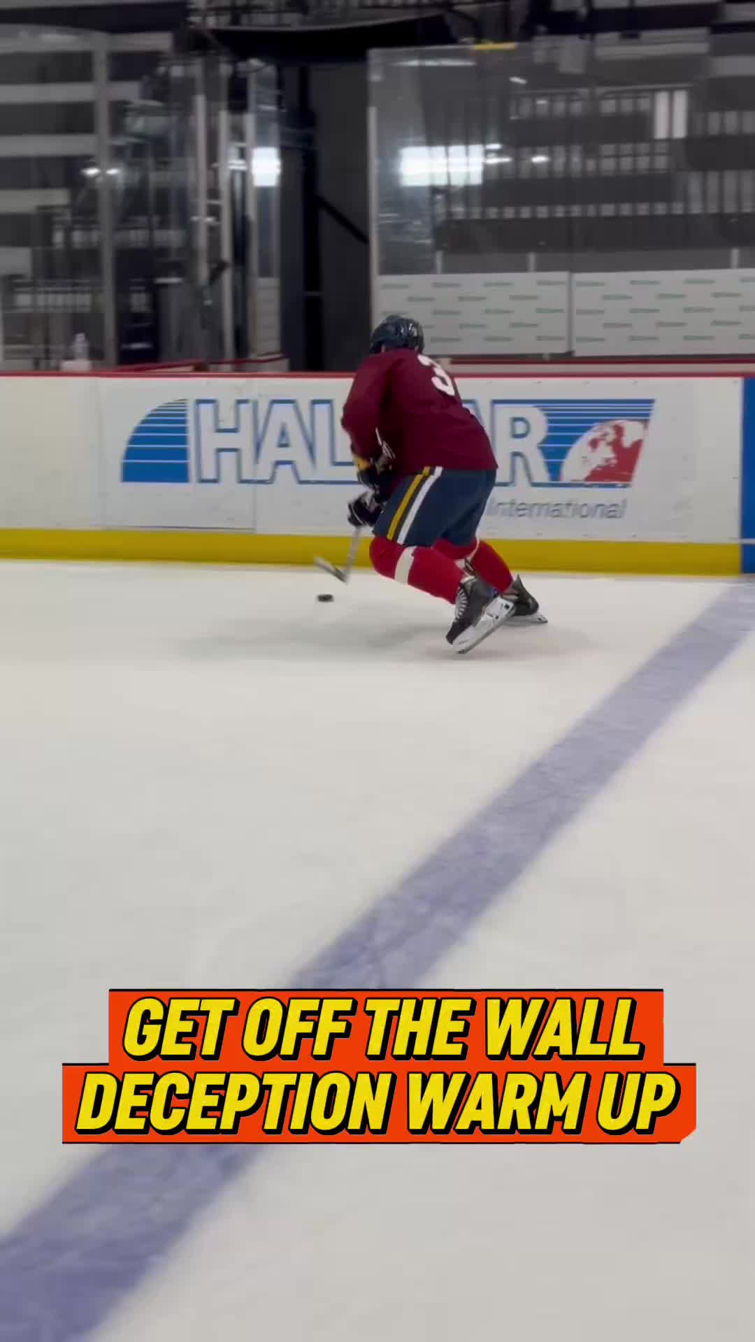 Warm up Deception Drill (Get off the Wall)