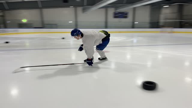 Single leg turn on the outside edge