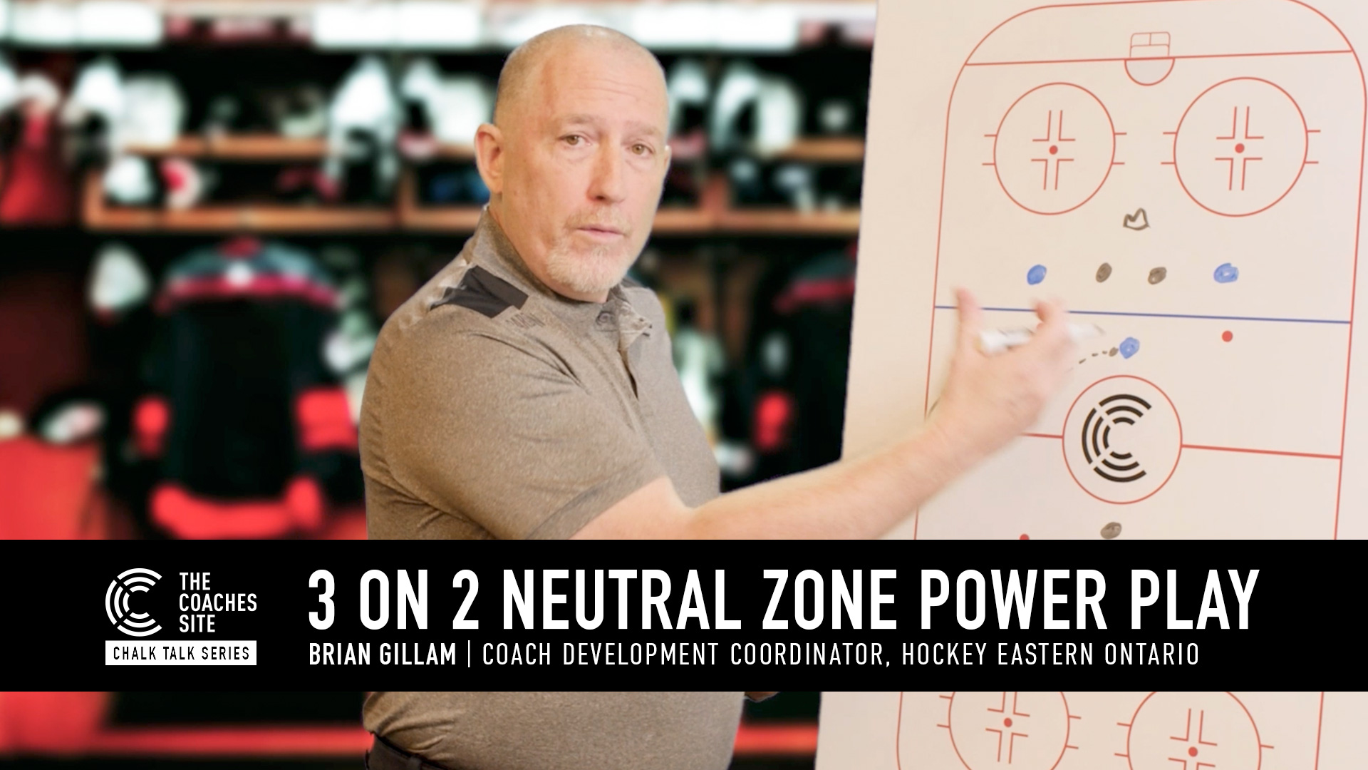 Chalk Talk: 3 on 2 Neutral Zone Power Play Chalk Talk: 3 on 2 Neutral Zone Power Play