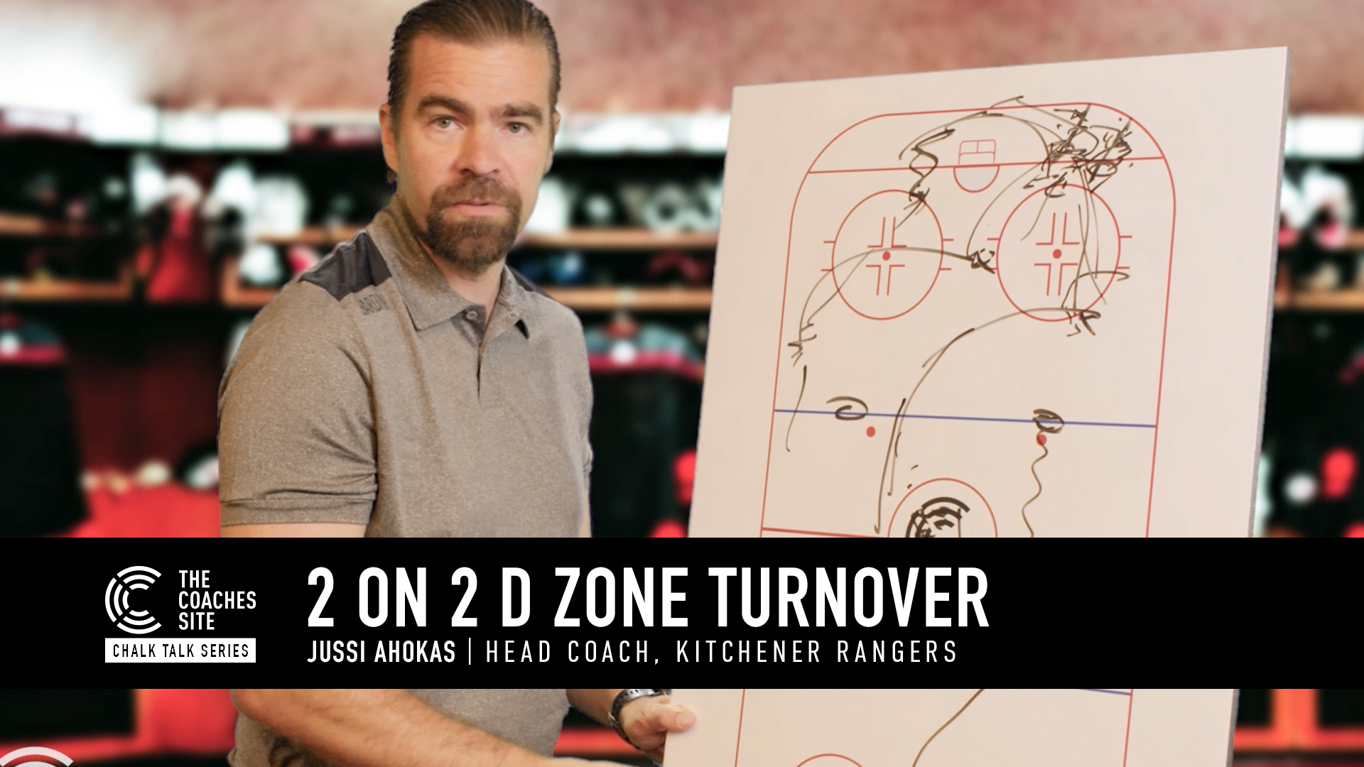 Chalk Talk: 2 on 2 D Zone Turnover Drill Chalk Talk: 2 on 2 D Zone Turnover Drill
