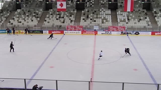 10.1 D-D - Up - Middle - Cross Ice Passing Warm Up - NEW