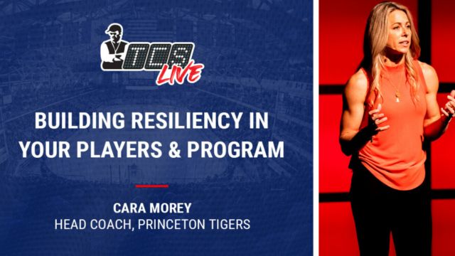 Building Resiliency in your Players & Program, with Cara Morey