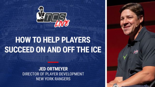How To Help Players Succeed On and Off the Ice, with Jed Ortmeyer