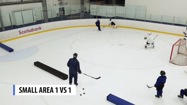 Small Area 1v1 - Puck Protection Small Area 1v1 - Puck Protection