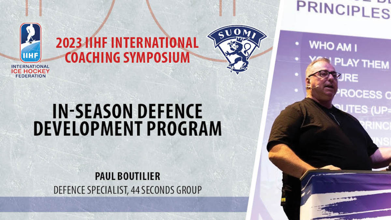 In-Season Defence Development Program, with Paul Boutilier In-Season Defence Development Program, with Paul Boutilier