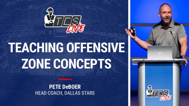 Teaching Offensive Zone Concepts, with Pete DeBoer