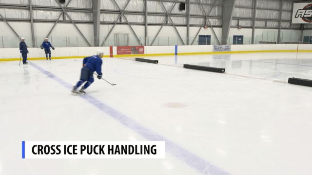 Cross Ice Puck Handling - Pushing the Puck Cross Ice Puck Handling - Pushing the Puck