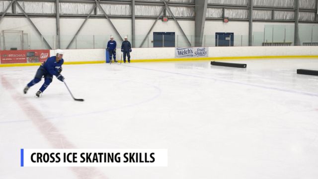 Cross Ice Skating Glides to Crossovers Cross Ice Skating Glides to Crossovers