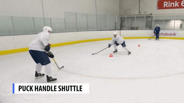 Puck Handle Shuttle - Narrow to Wide Puck Handle Shuttle - Narrow to Wide