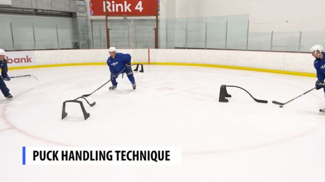 Puck Handling Technique - Narrow to Wide