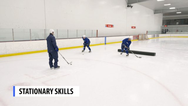 Stationary Skills - Side Puck Handle Stationary Skills - Side Puck Handle