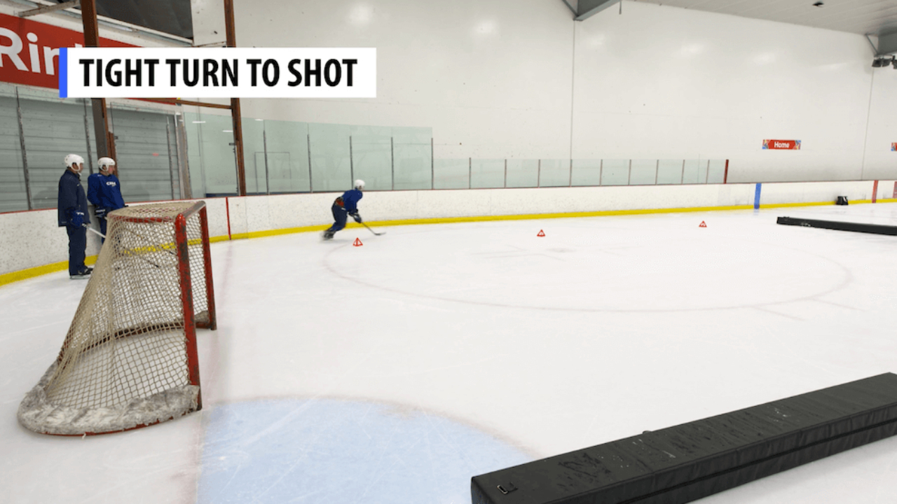 Tight Turn to Shot with Puck