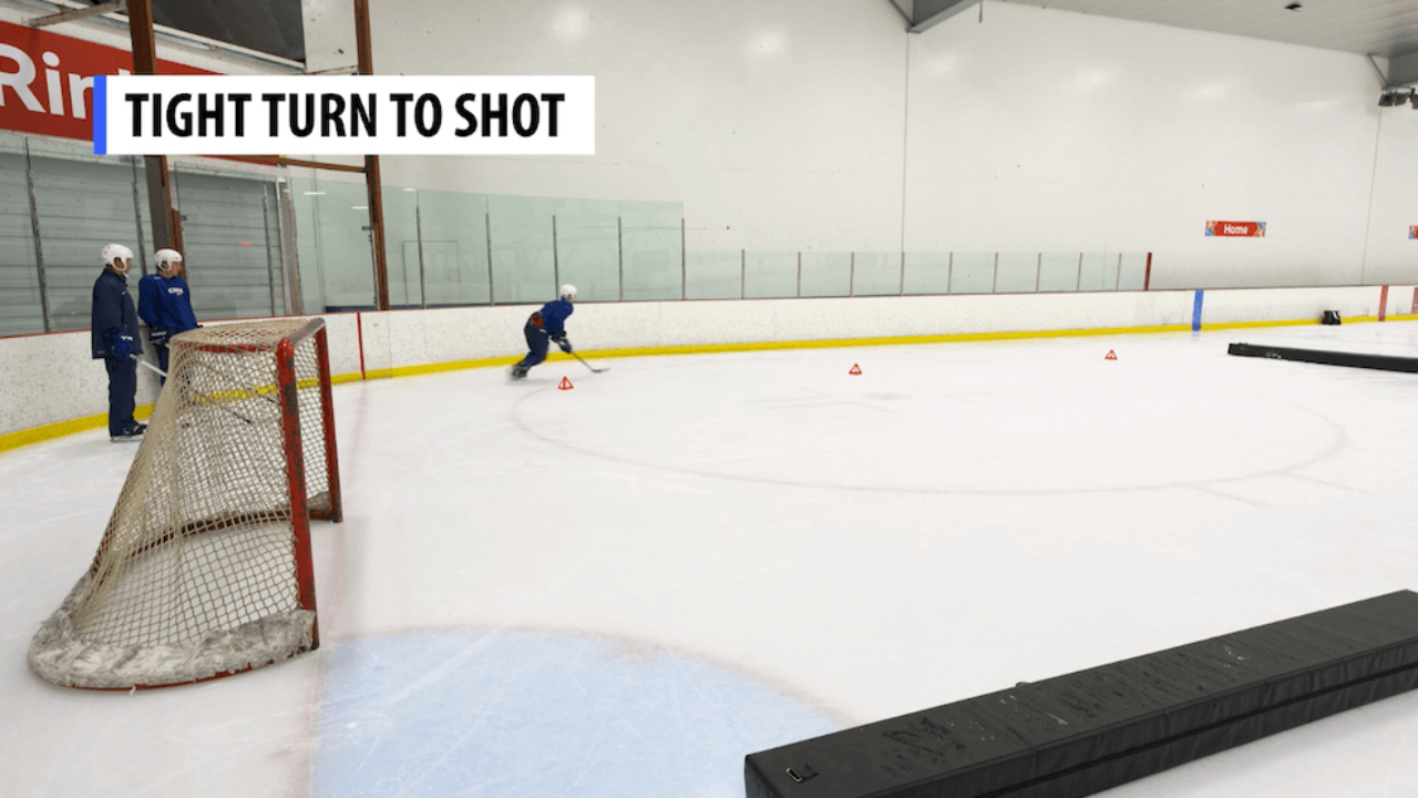 Tight Turn to Shot with Puck Tight Turn to Shot with Puck