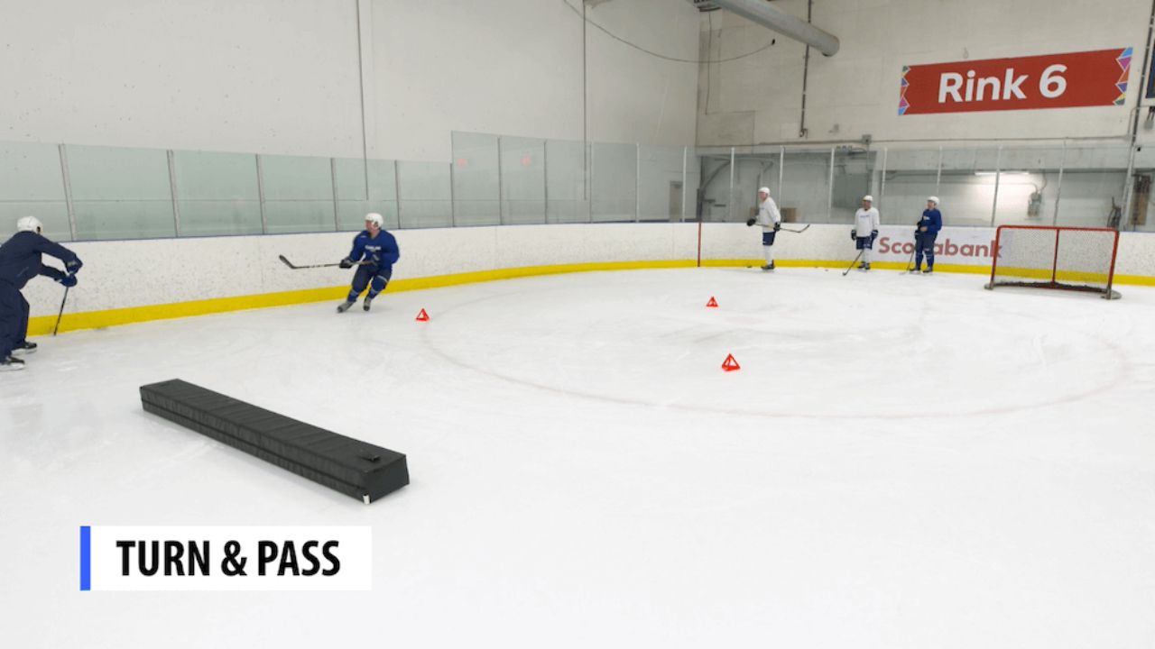 Turn and Pass - Pivot Turn and Pass - Pivot