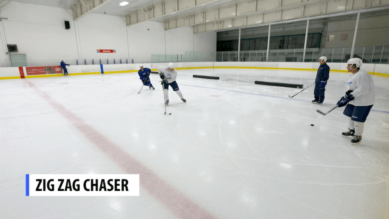 Zig Zag Chaser with Puck Zig Zag Chaser with Puck
