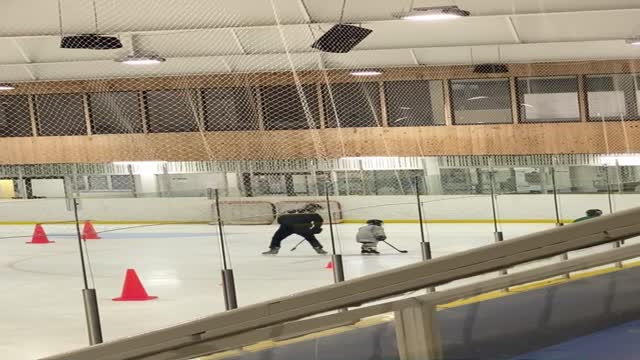 Skating obstacle course Skating obstacle course