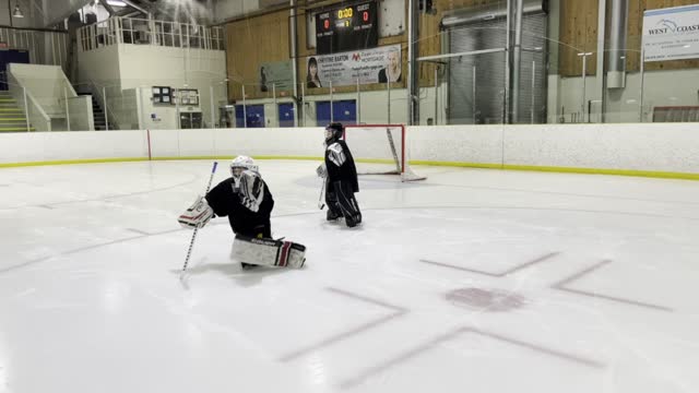 Goalie - Shuffle + Slide