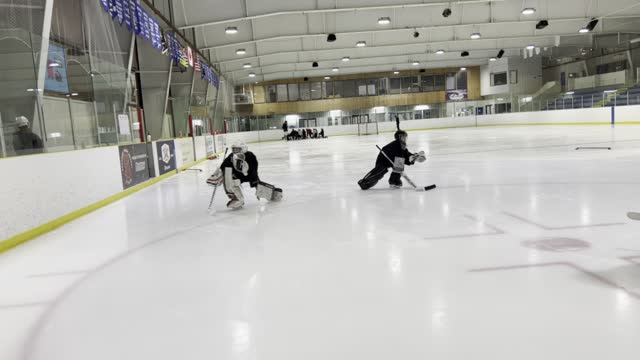 Goalie - T-Push Skating