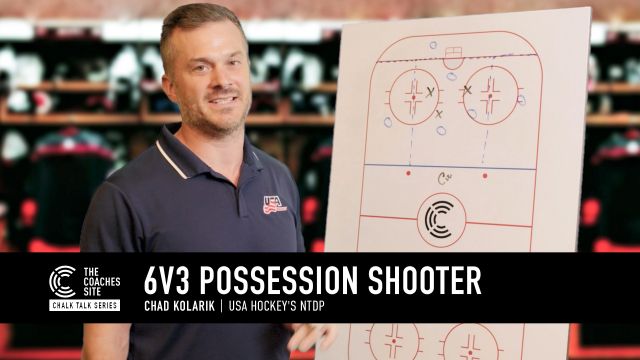 Chalk Talk: 6v3 Possession Shooter