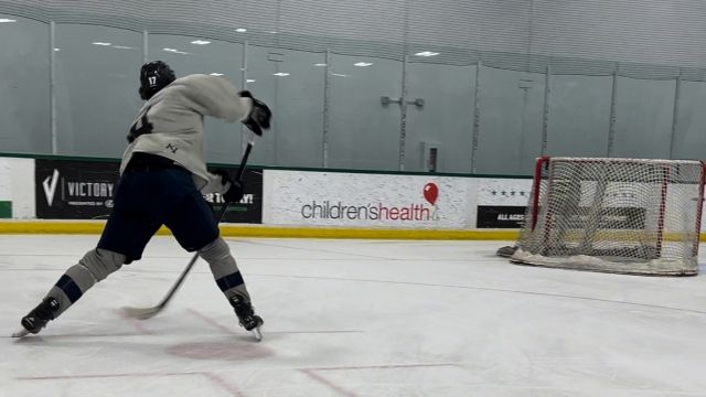 Sharpening Scoring Precision with Tight Target Hockey Drills