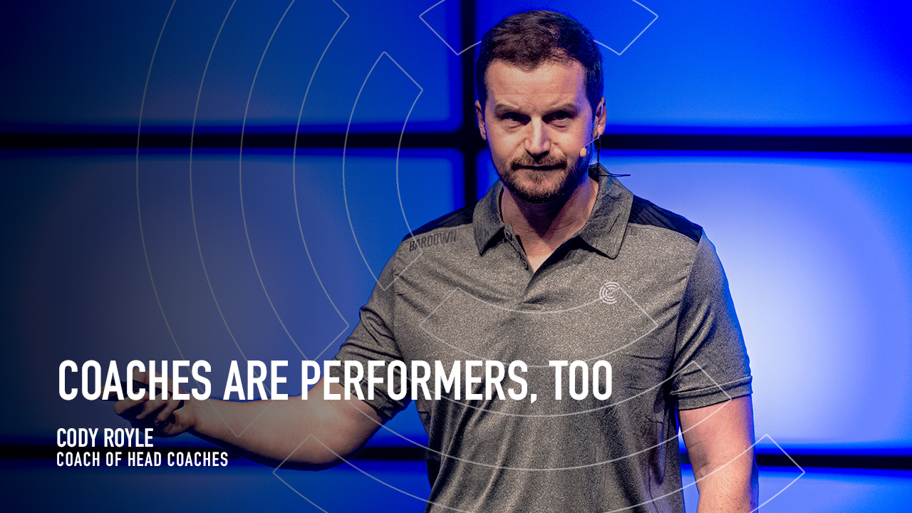 Coaches are Performers, Too Coaches are Performers, Too