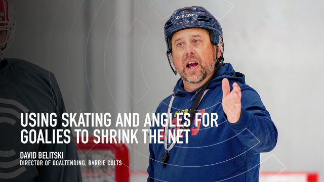Using Skating and Angles for Goalies to Shrink the Net Using Skating and Angles for Goalies to Shrink the Net